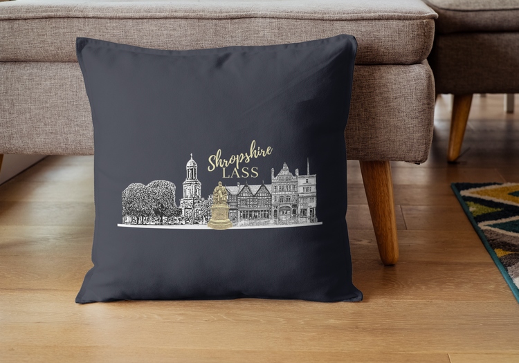 The 'Shropshire Lass' Cushion