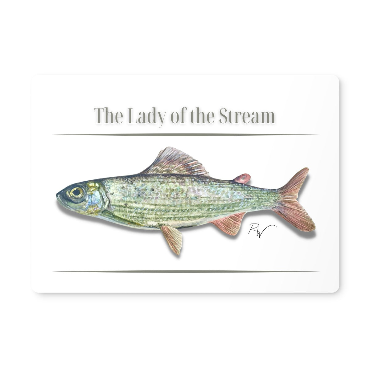 The Lady of the Stream Placemat - Born, Bred & Buttered