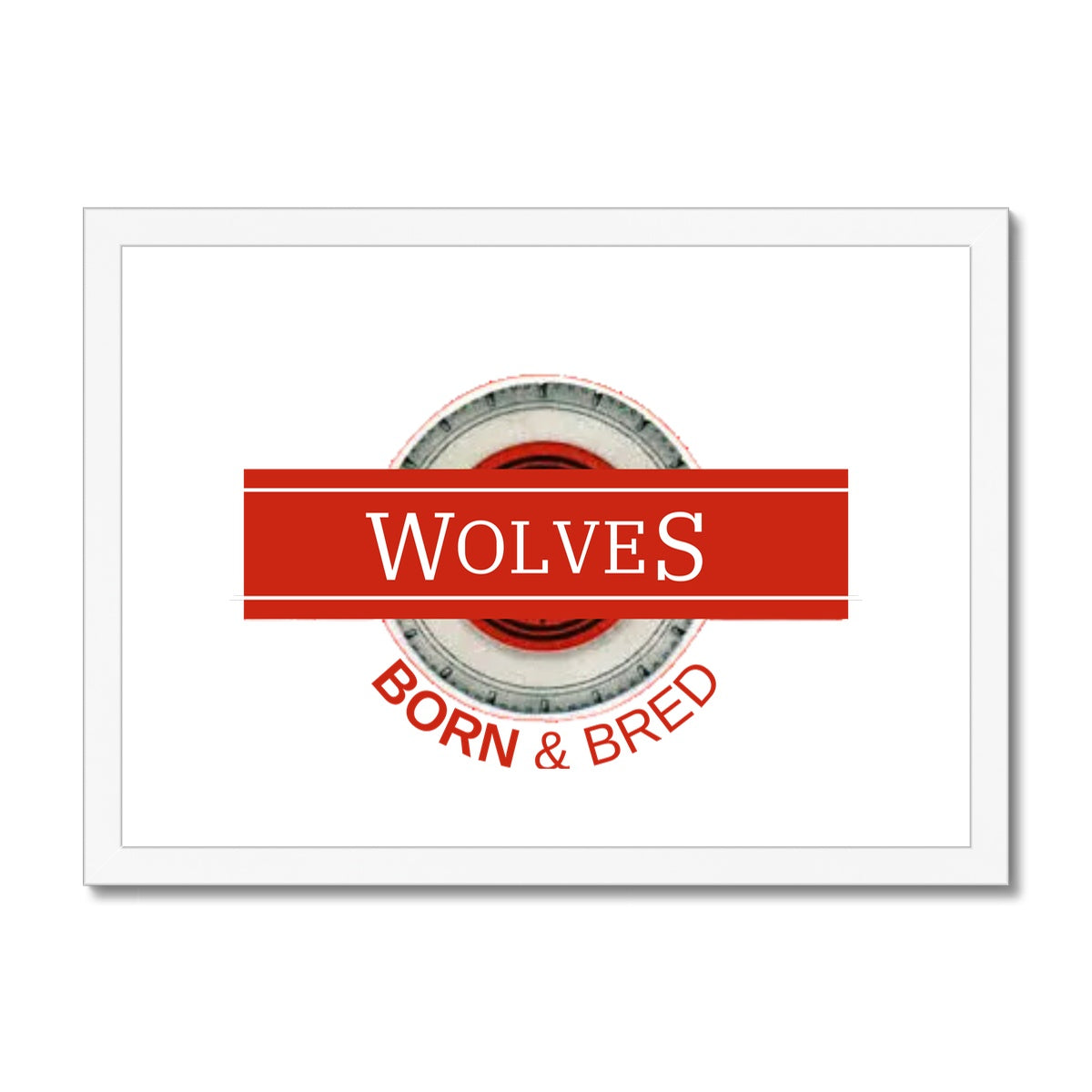 Wolves Born & Bred Framed & Mounted Print