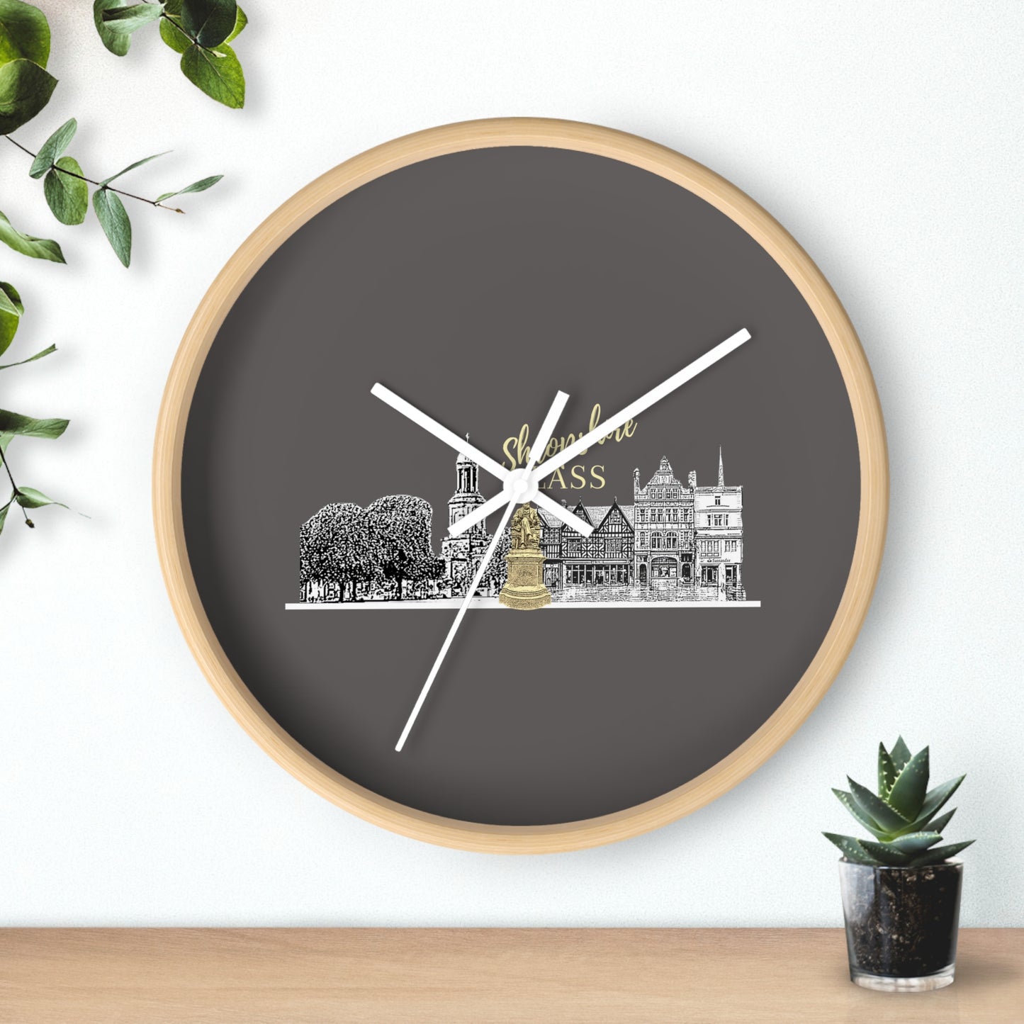 Shropshire Lass Wall Clock