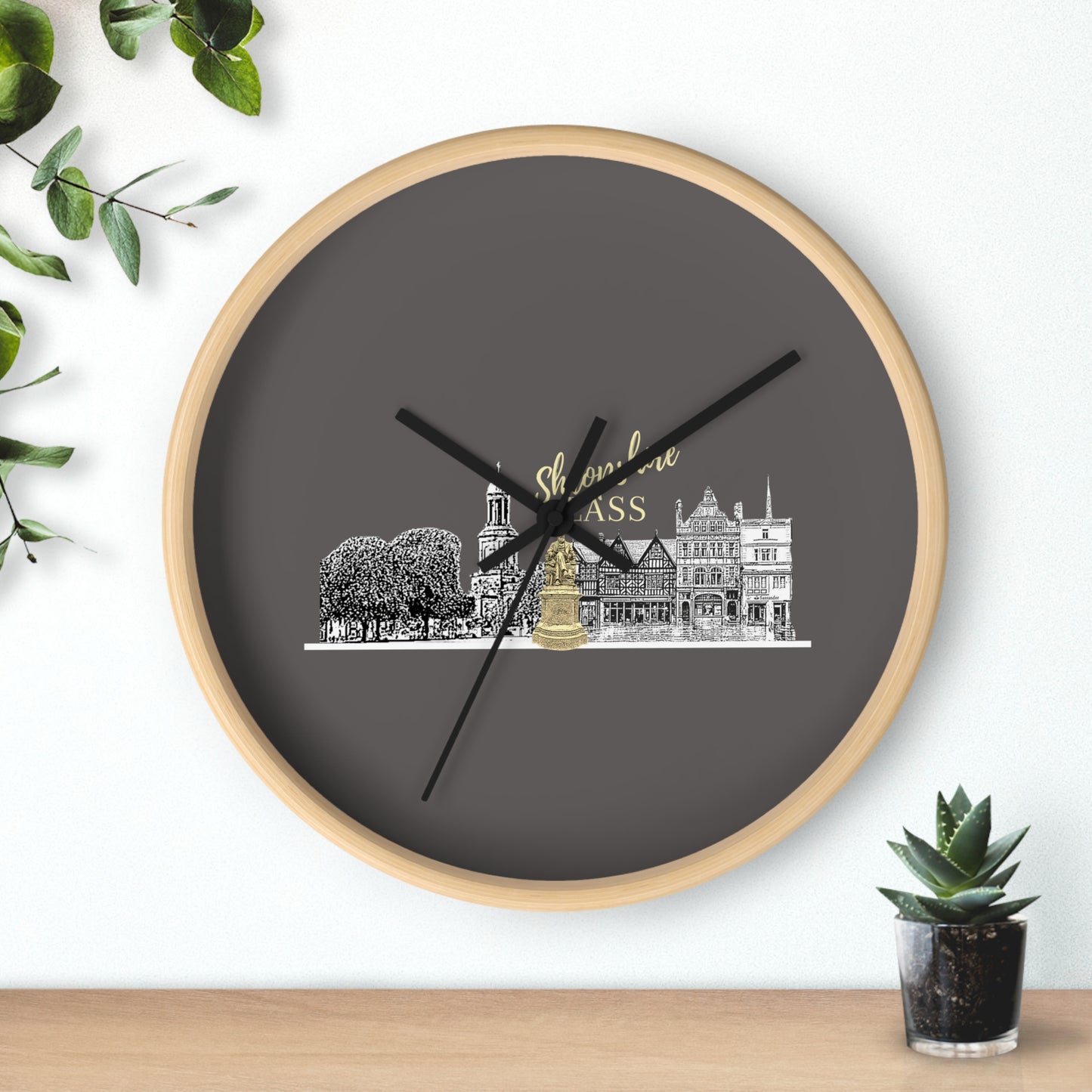 Shropshire Lass Wall Clock