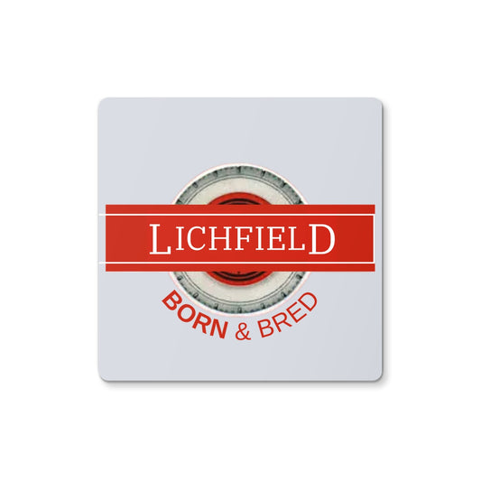 Lichfield BORN & BRED Coaster - Born, Bred & Buttered