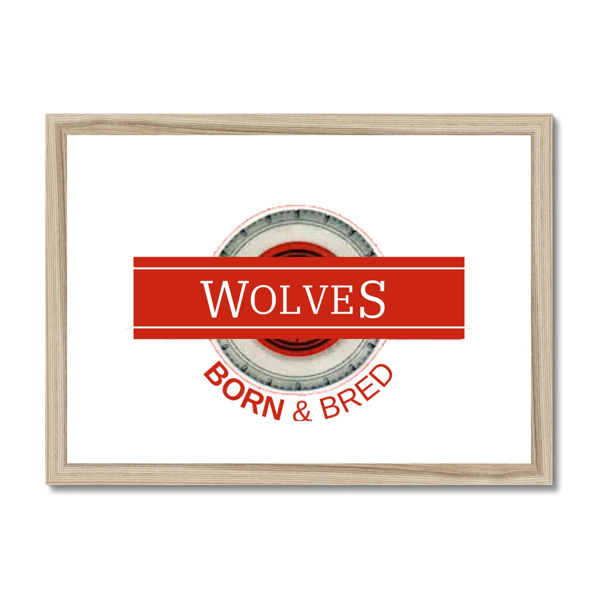 Wolves Born & Bred Framed & Mounted Print