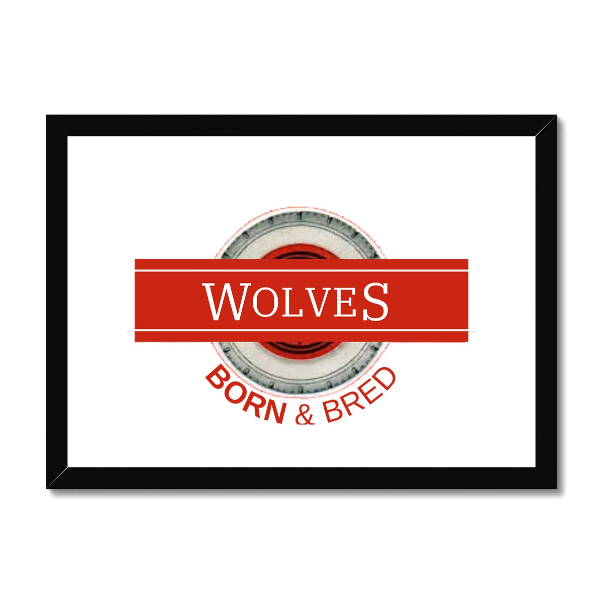 Wolves Born & Bred Framed & Mounted Print