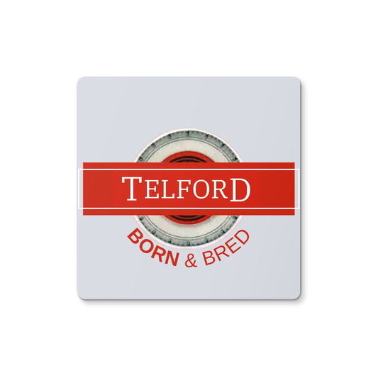 Telford BORN & BRED Coaster - Born, Bred & Buttered