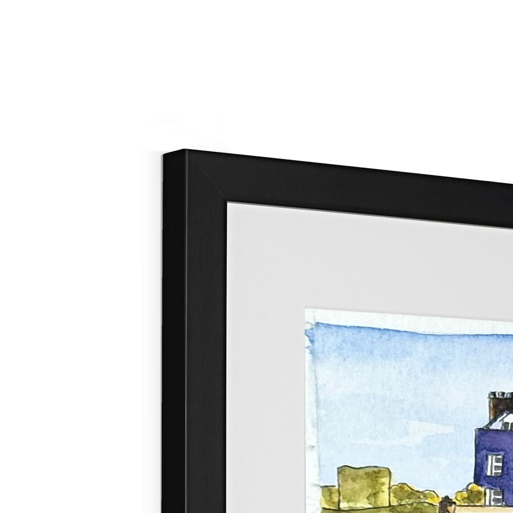 The Seafront, Tenby Framed & Mounted Print