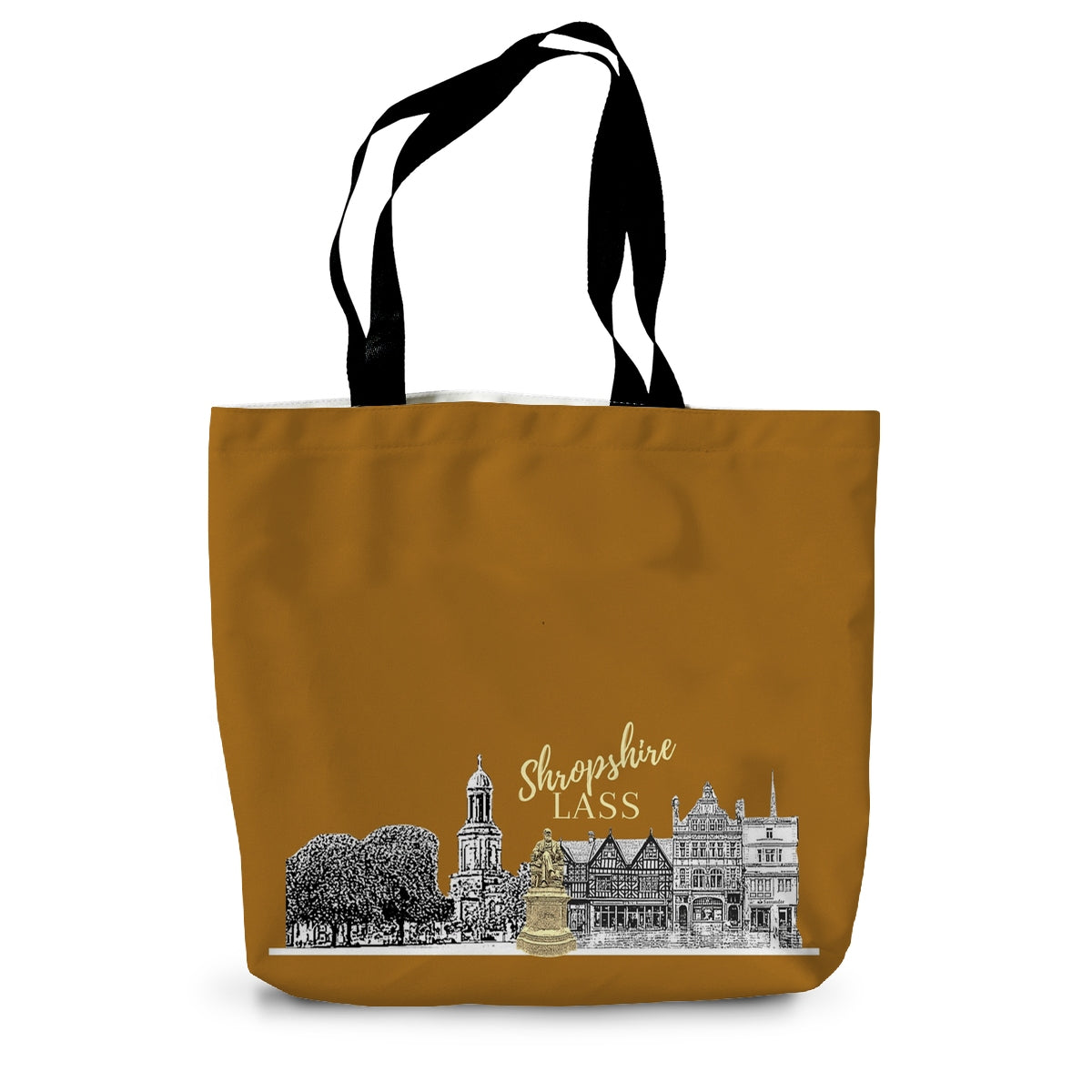 Shropshire Lass Winter 2024 Canvas Tote Bag
