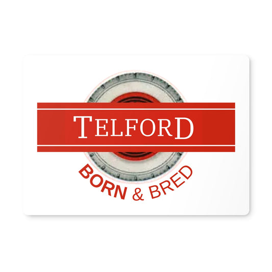 Telford BORN & BRED Placemat - Born, Bred & Buttered