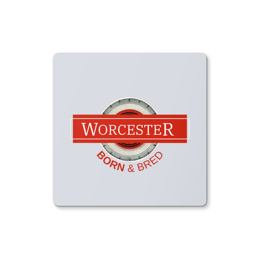 Worcester BORN & BRED Coaster - Born, Bred & Buttered