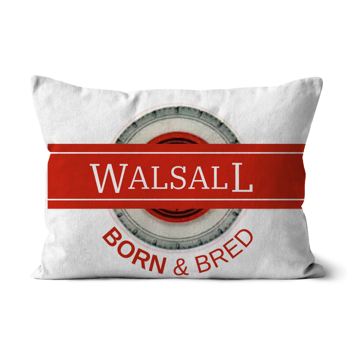 Walsall BORN & BRED Cushion - Born, Bred & Buttered