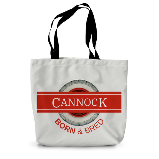 Cannock BORN & BRED Canvas Tote Bag - Born, Bred & Buttered