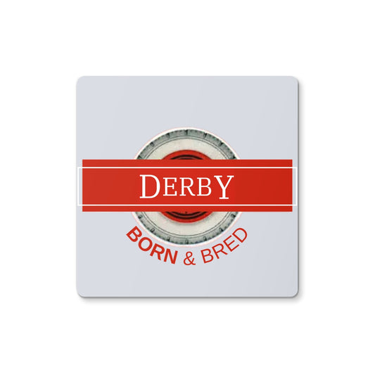 Derby BORN & BRED Coaster - Born, Bred & Buttered