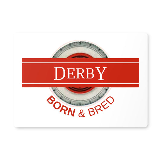 Derby BORN & BRED Placemat - Born, Bred & Buttered