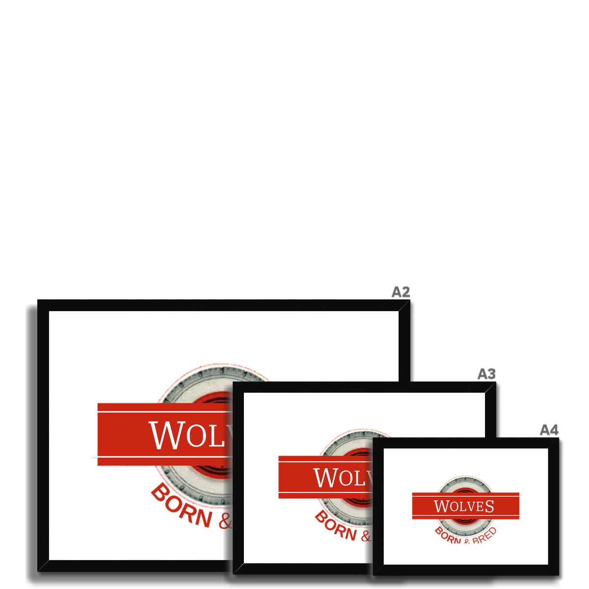 Wolves Born & Bred Framed & Mounted Print
