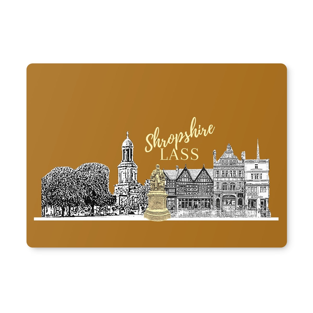 Shropshire Lass Placemat Pine Cone Placemat