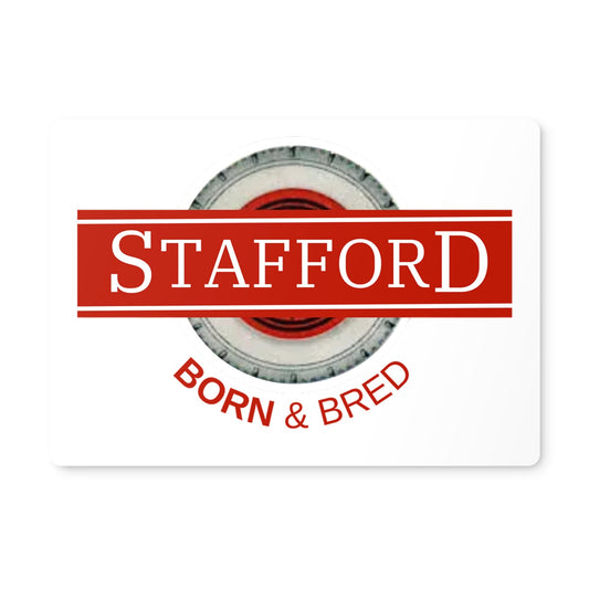 STAFFORD BORN & BRED Placemat - Born, Bred & Buttered