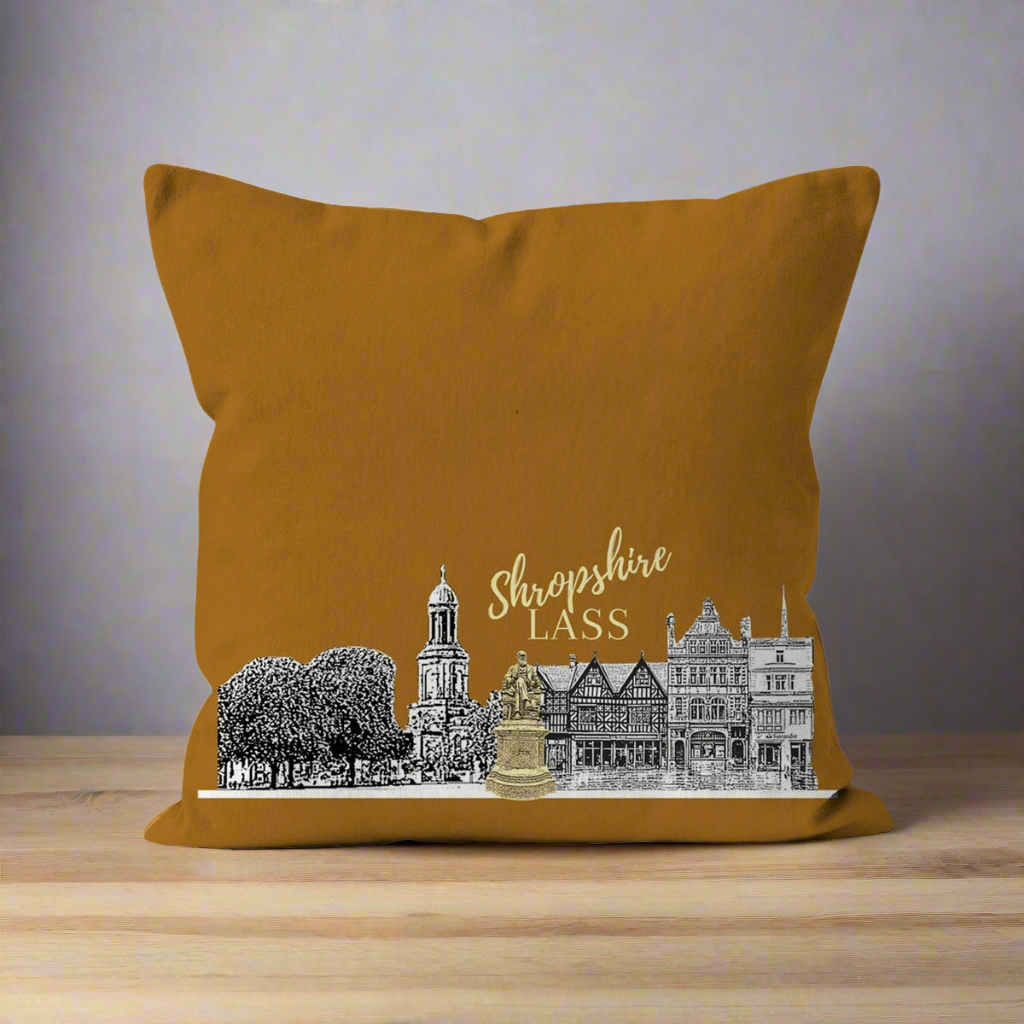 Shropshire Lass Winter 2024 Cushion