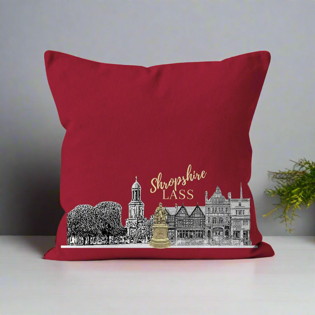 Shropshire Lass Winter 2024 Cushion