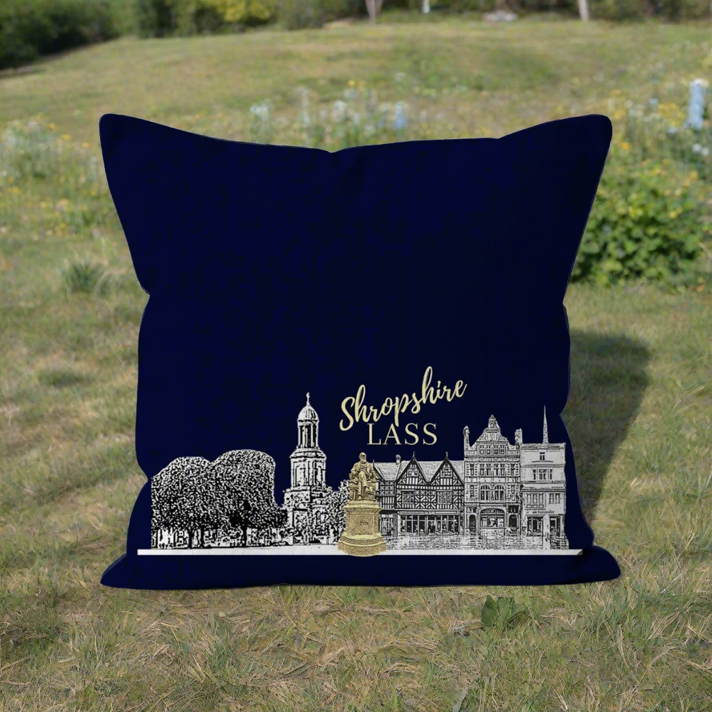 Shropshire Lass Winter 2024 Cushion