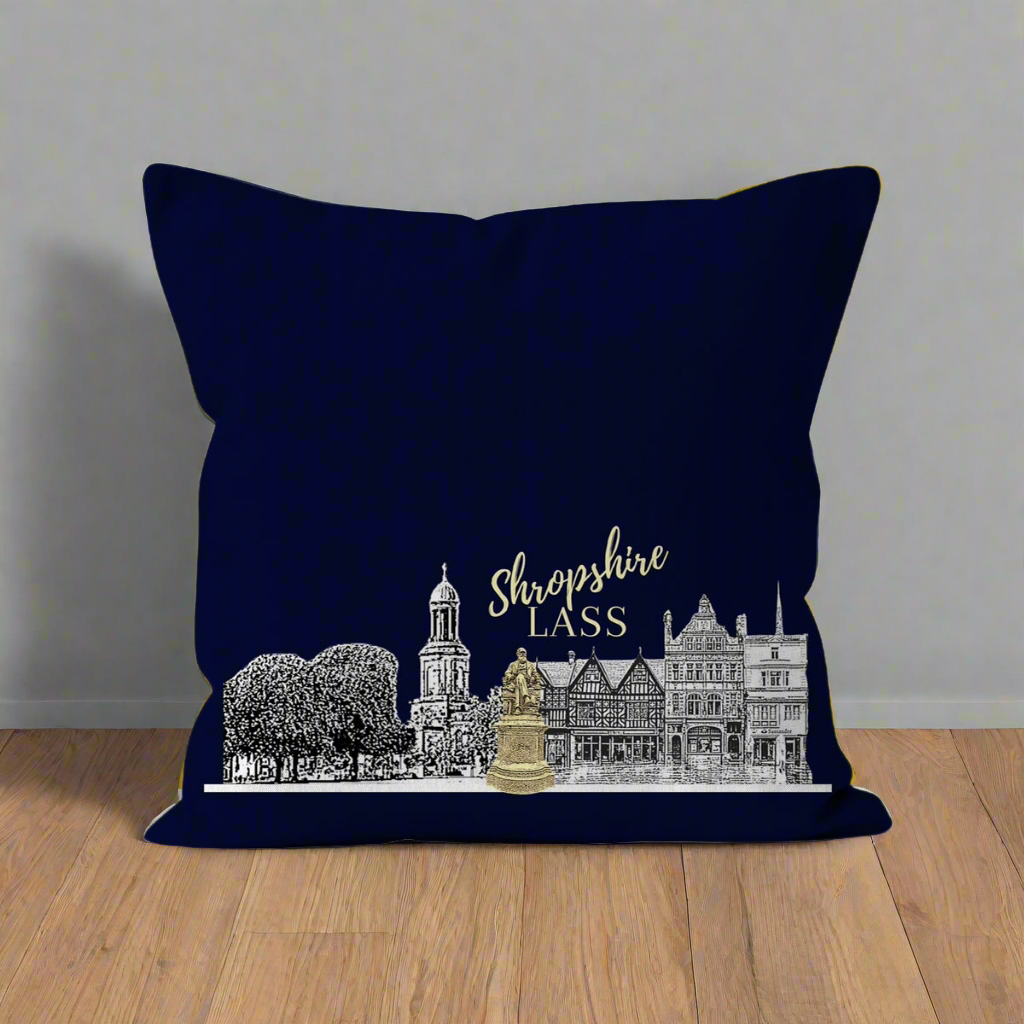 Shropshire Lass Winter 2024 Cushion