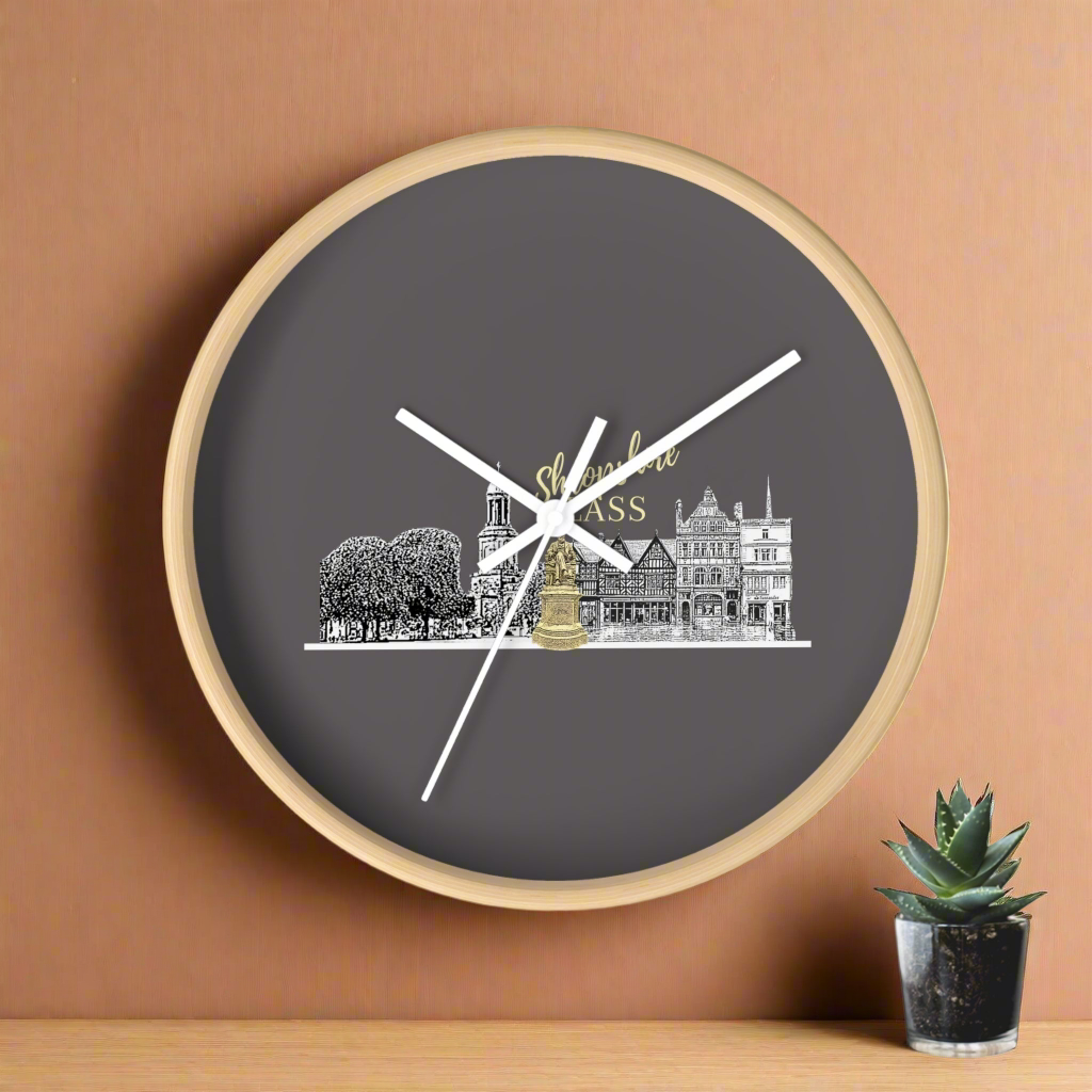 Shropshire Lass Wall Clock