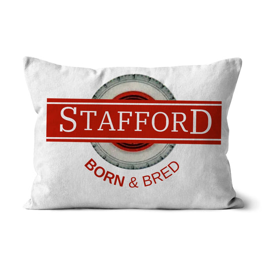 STAFFORD BORN & BRED Cushion - Born, Bred & Buttered