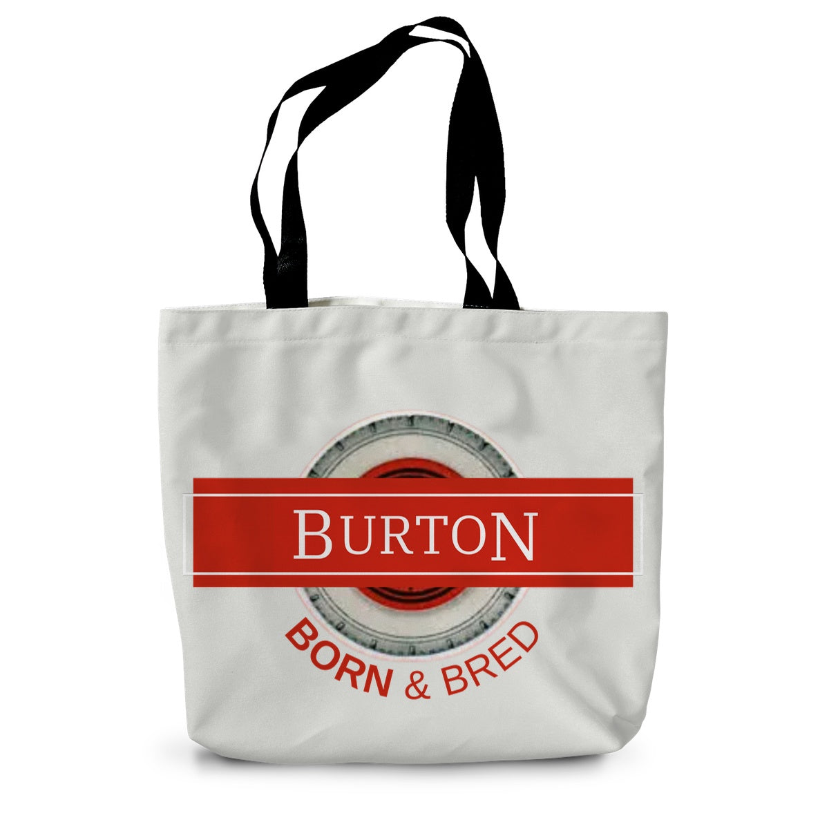 Burton BORN & BRED Canvas Tote Bag - Born, Bred & Buttered