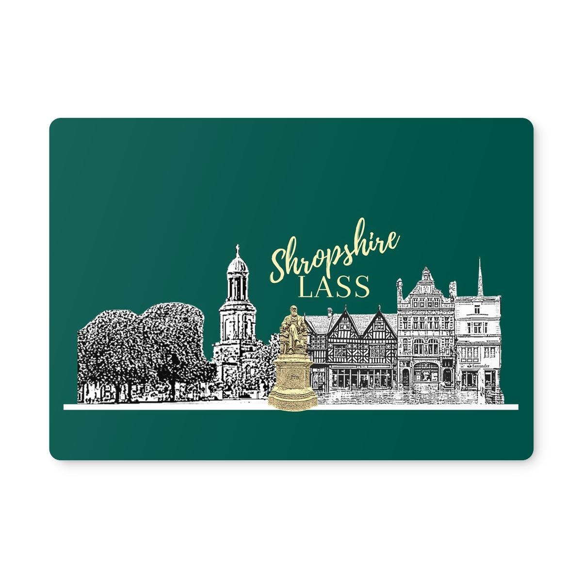 Shropshire Lass Rain Forest Placemat