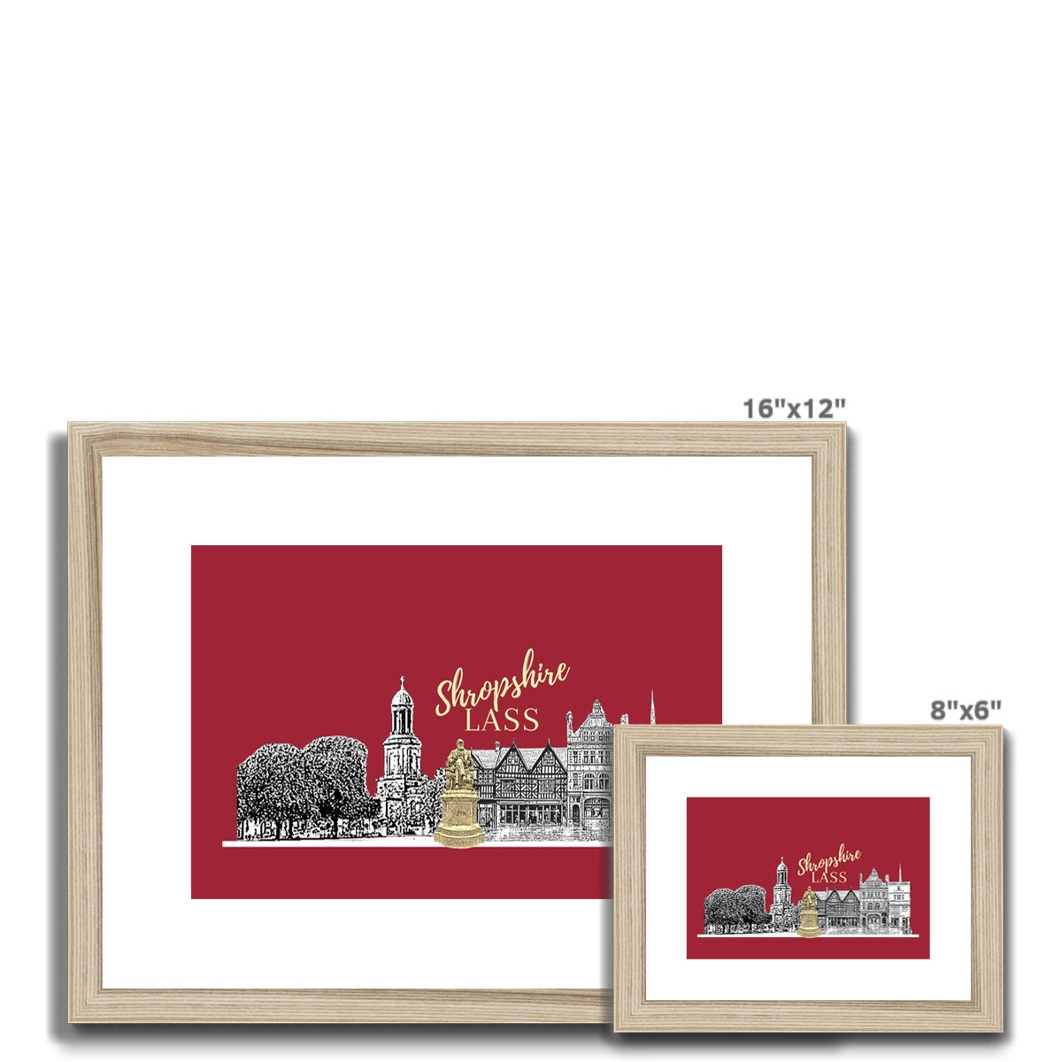 Shropshire Lass Framed & Mounted Print