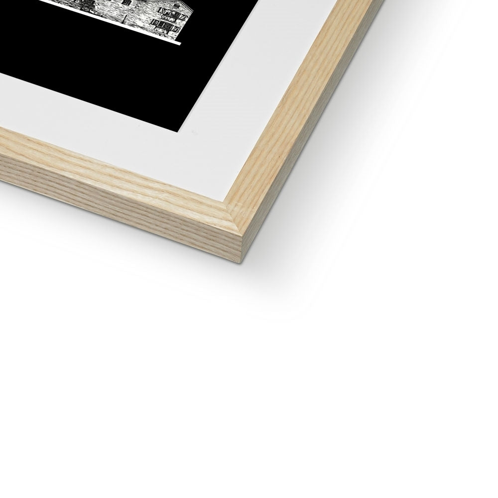 Black Country Yam Yam Coal Black Framed & Mounted Print
