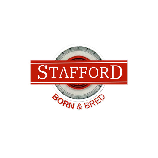 STAFFORD BORN & BRED Temporary Tattoo - Born, Bred & Buttered
