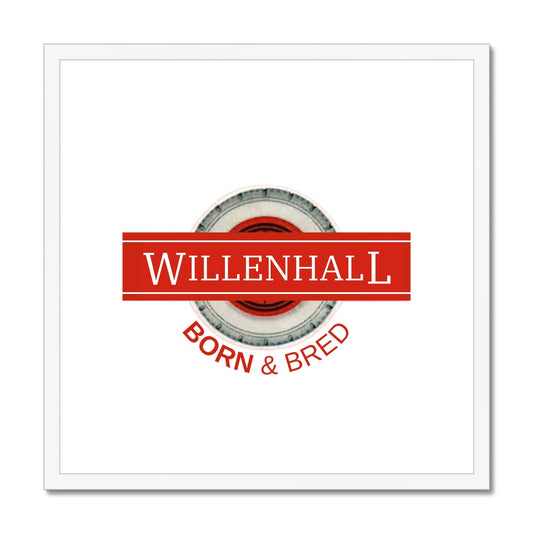 Willenhall BORN & BRED Framed & Mounted Print - Born, Bred & Buttered