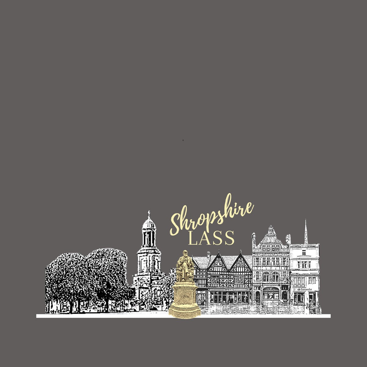 Shropshire Lass in Lady Grey