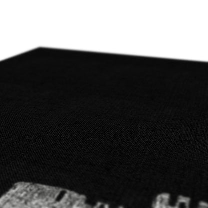 Black Country Yam Yam Coal Black Canvas