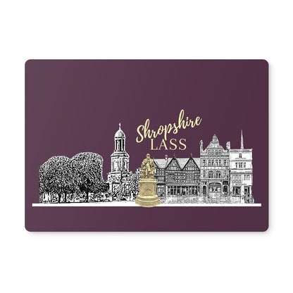 Shropshire Lass Egg Plant Placemat