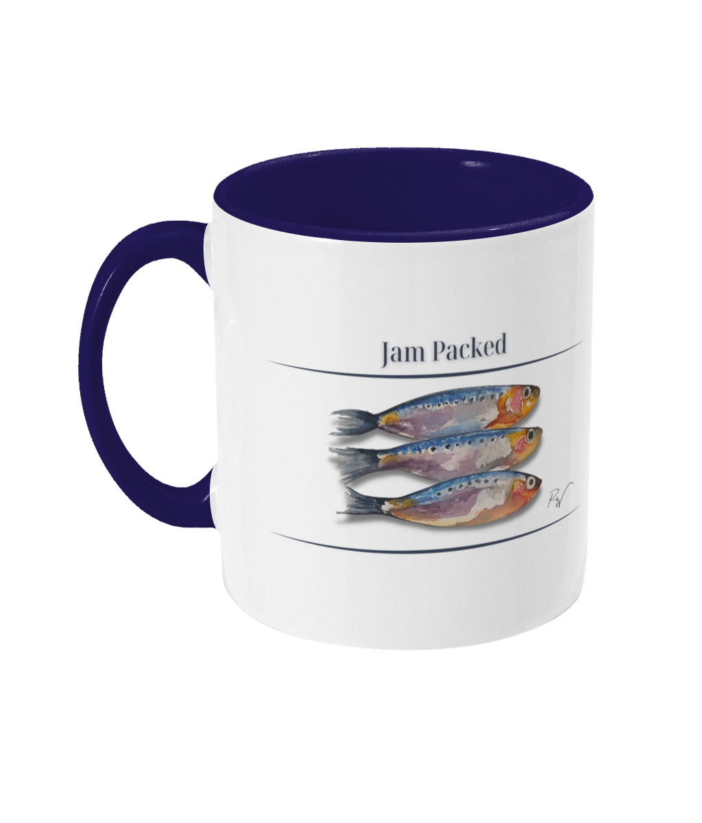 Two Toned Mug Jam Packed Sardines