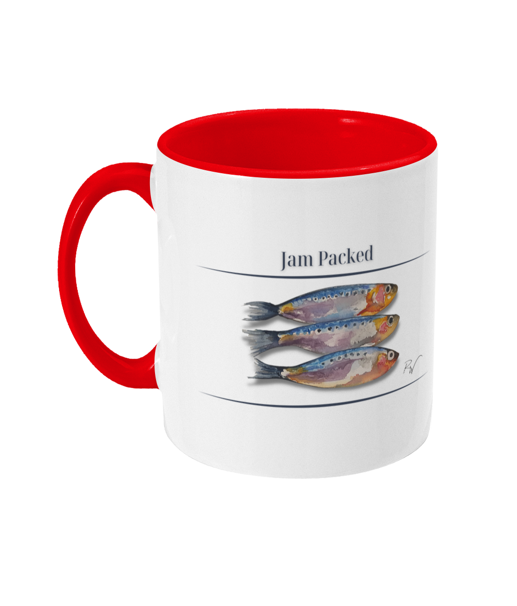 Two Toned Mug Jam Packed Sardines