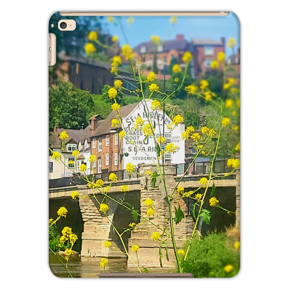 Bridgnorth from Severn Bridge Tablet Cases