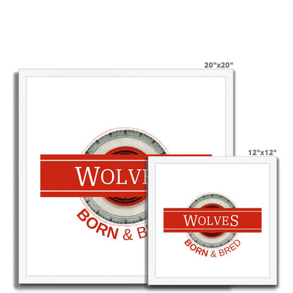 Wolves Born & Bred Budget Framed Poster