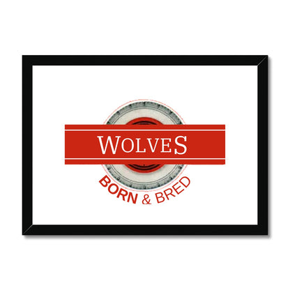 Wolves Born & Bred Framed & Mounted Print
