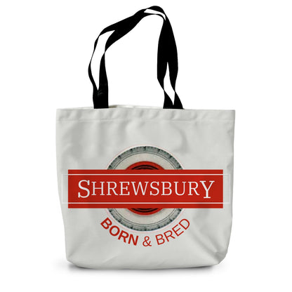 Shrewsbury BORN & BRED Canvas Tote Bag