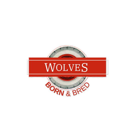 Wolves Born & Bred Temporary Tattoo