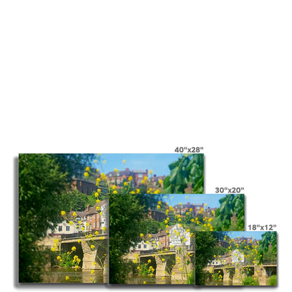 Bridgnorth from Severn Bridge Canvas