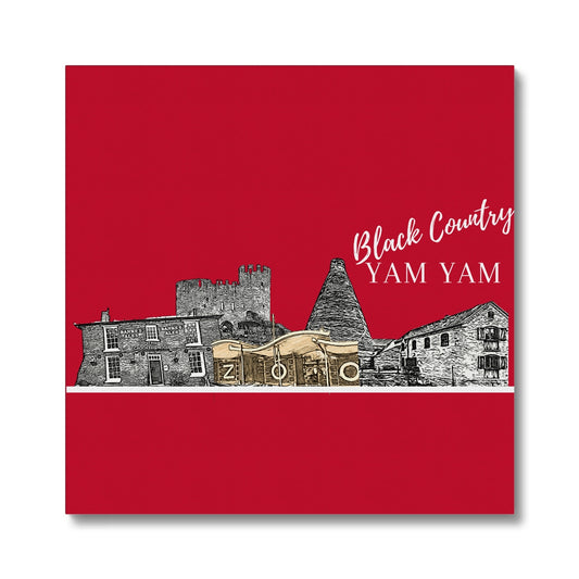 Black County Yam Yam Furnace Red Canvas