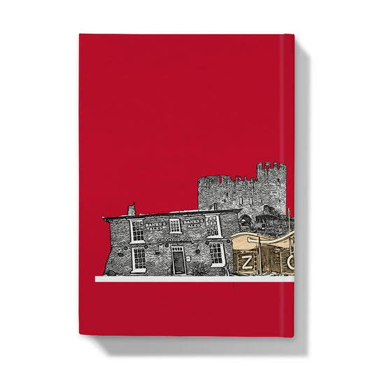 Black County Yam Yam Furnace Red Hardback Journal