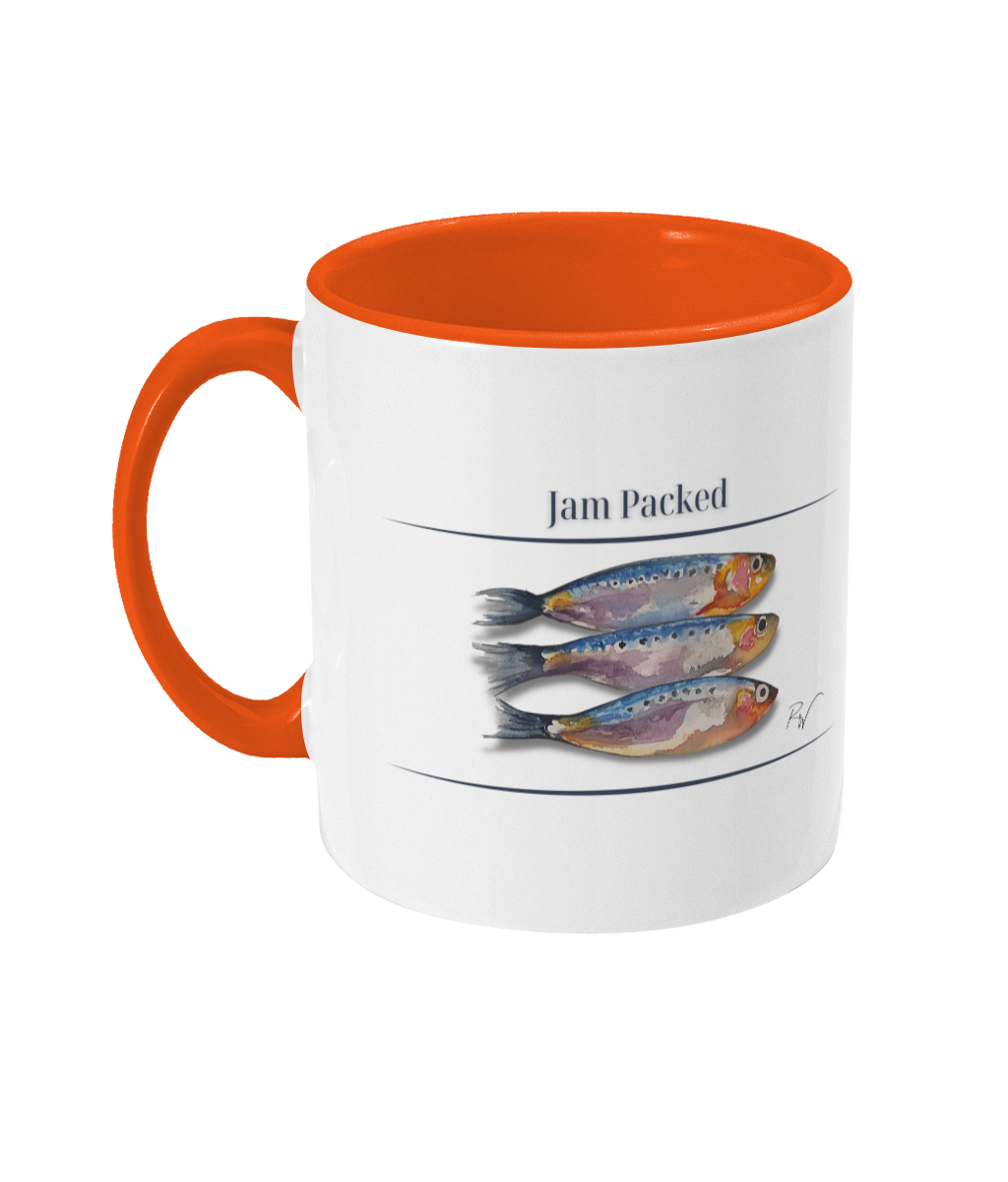 Two Toned Mug Jam Packed Sardines