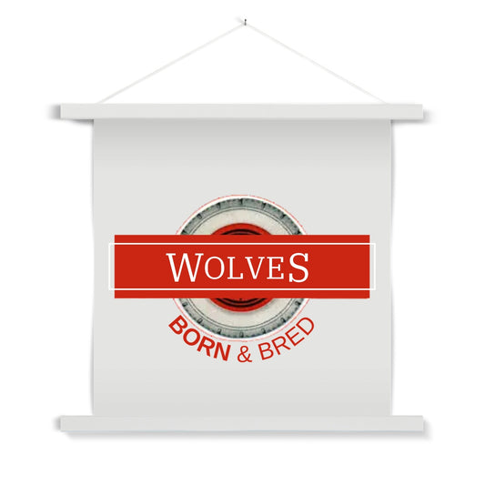 Wolves Born & Bred Fine Art Print with Hanger