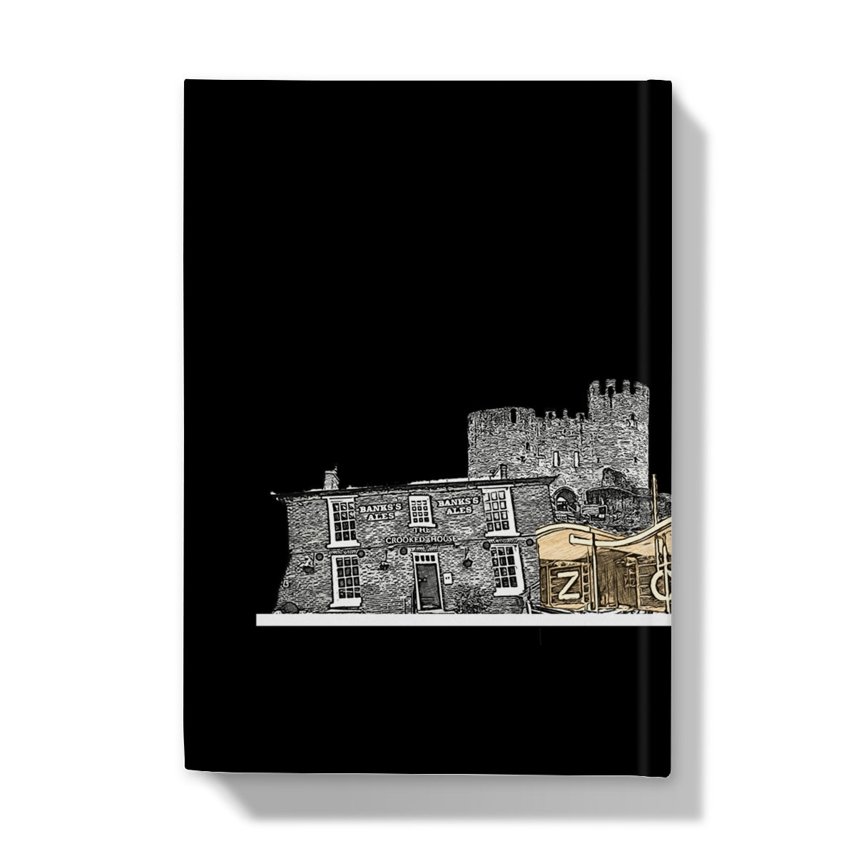 Black Country Yam Yam Coal Black Hardback Journal