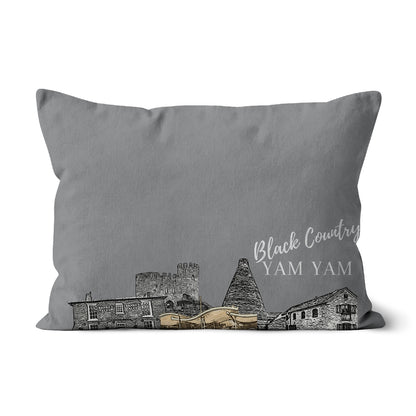 BLK Cushion Tote Chain Grey Cushion