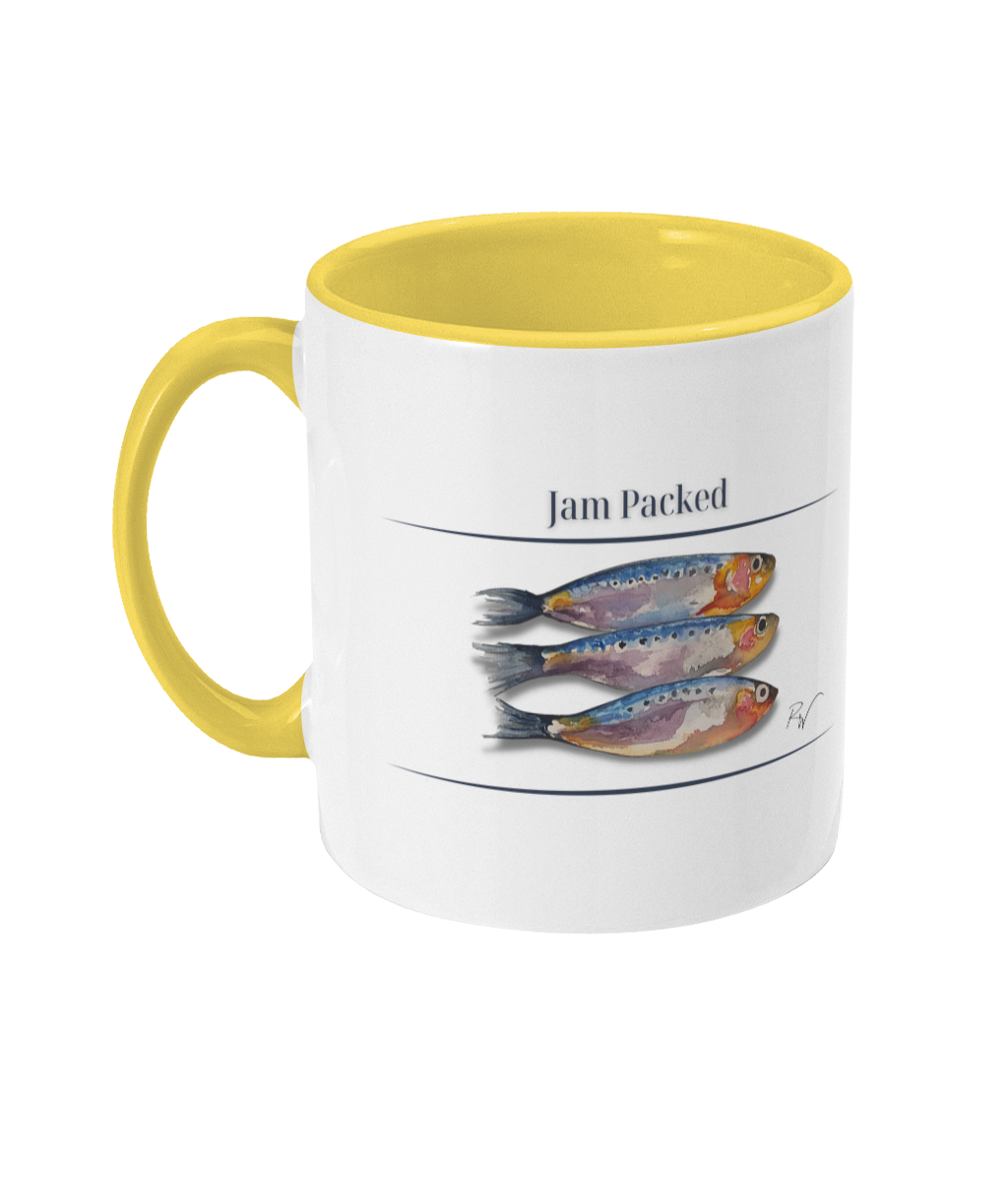 Two Toned Mug Jam Packed Sardines